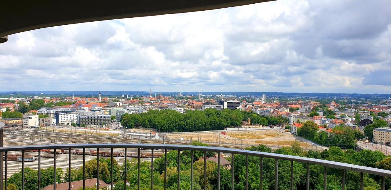 Suite-Xxi City View Hotelturm Augsburg Exterior photo