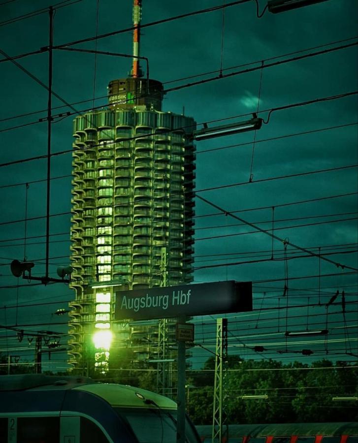 Suite-Xxi City View Hotelturm Augsburg Exterior photo